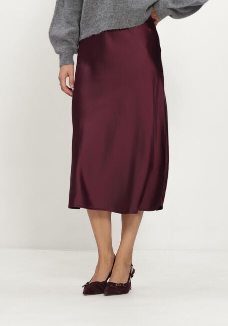 Y.A.S. Jupe midi YASPELLA HW MIDI SKIRT S. NOOS Bordeaux - large