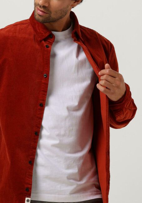 ANERKJENDT Surchemise AKLEIF CORDUROY SHIRT en marron - large