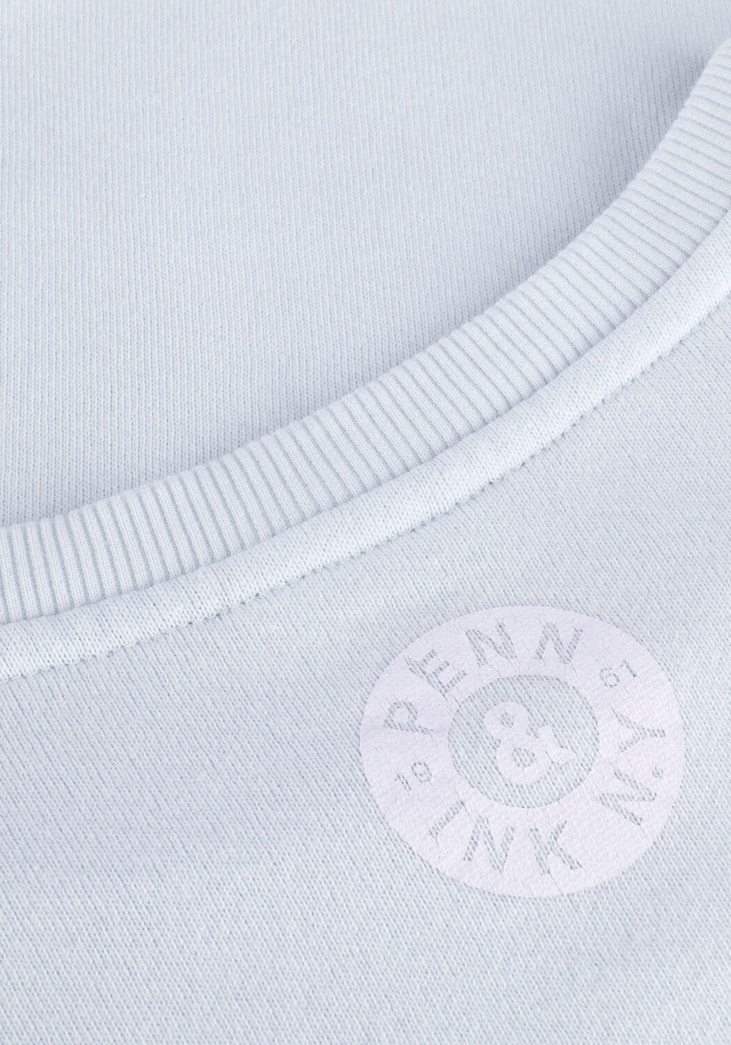 PENN & INK Pull S22F1037 Bleu clair - large