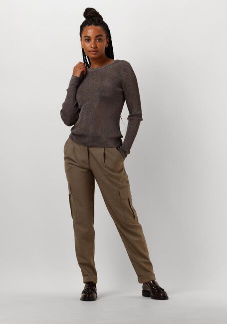 GESTUZ T-shirt SILVIGZ DEEP BACK BLOUSE en gris - large