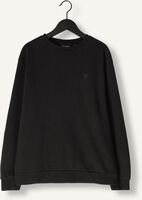 Zwarte LYLE & SCOTT Trui HEAVY WEIGHT DROP SHOULDER CREW NECK - medium