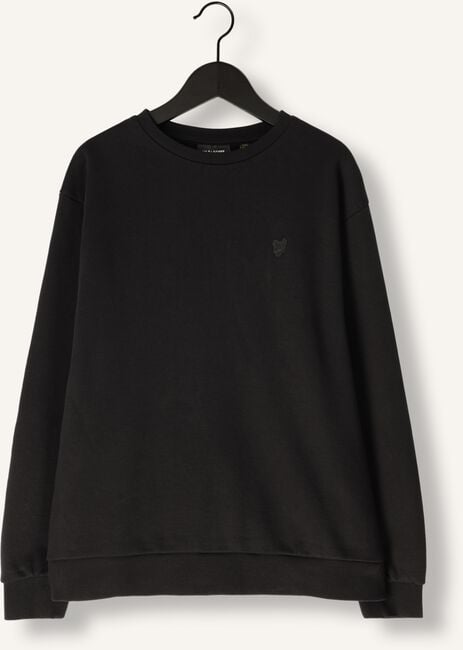 Zwarte LYLE & SCOTT Trui HEAVY WEIGHT DROP SHOULDER CREW NECK Zwarte LYLE & SCOTT Trui HEAVY WEIGHT DROP SHOULDER CREW NECK - large