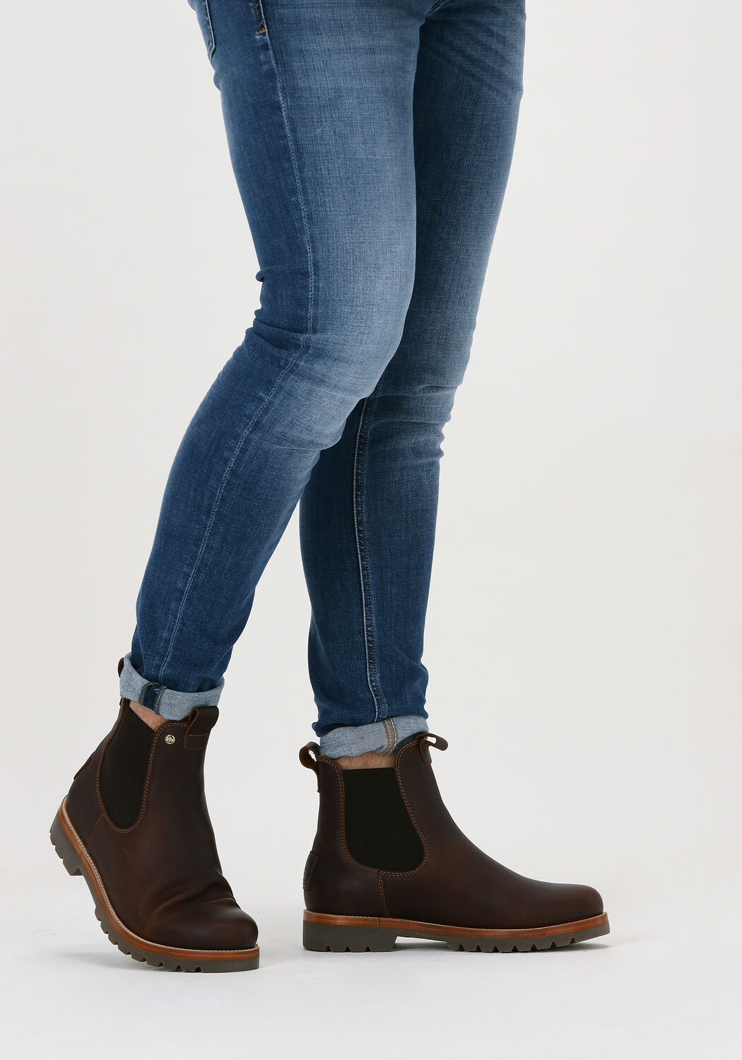 PANAMA JACK Bottines chelsea BURTON IGLOO en marron - large