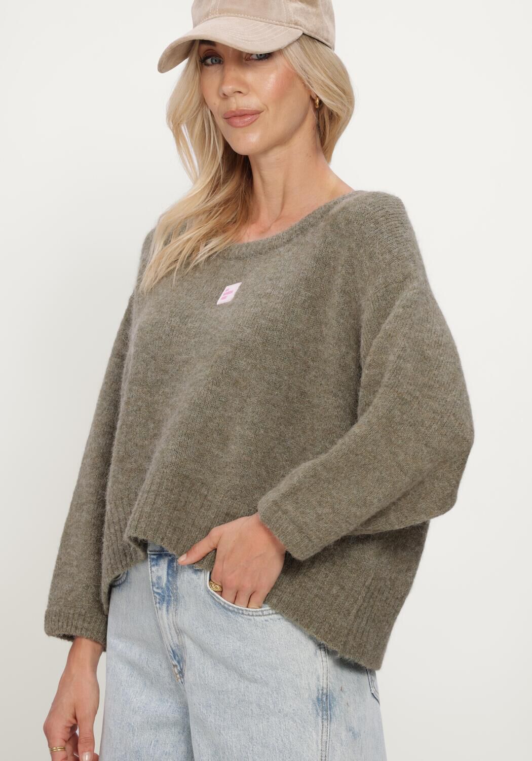 Bruine AMERICAN VINTAGE Trui EAST - large