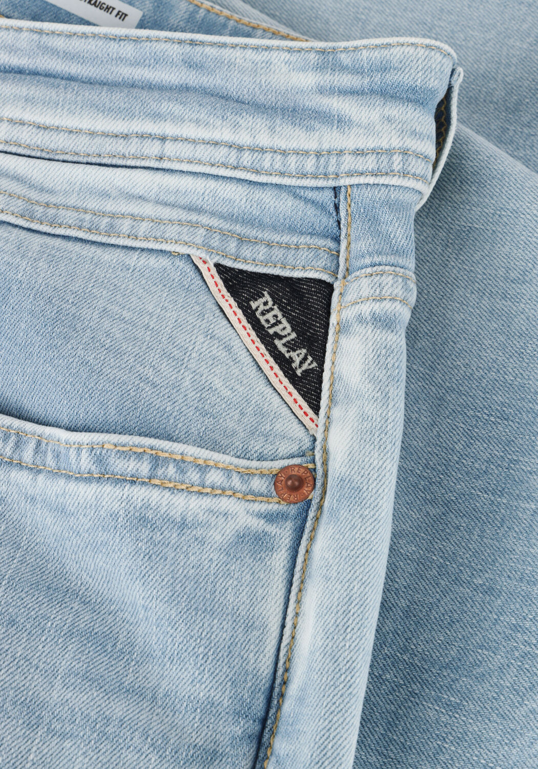 REPLAY Skinny jeans GROVER PANTS Bleu clair - large