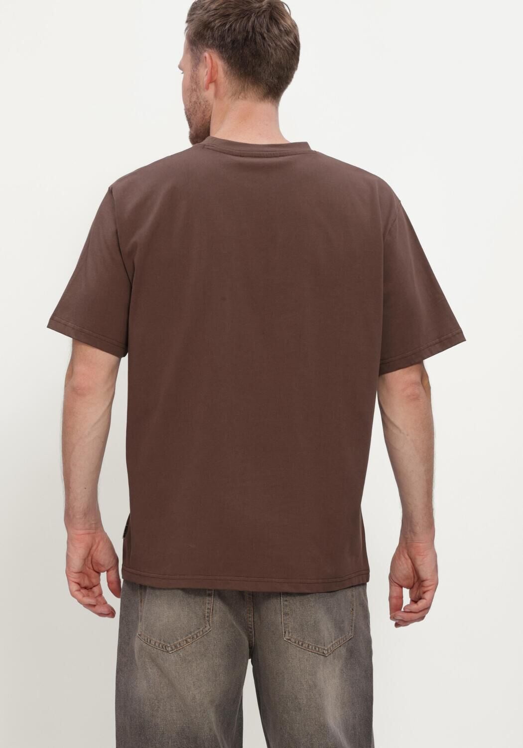 Bruine WOODBIRD T-shirt WBBAINE BASE TEE - large