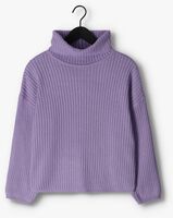 ANOTHER LABEL Col roulé LEAH KNITTED PULL L/S Lilas