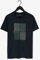 PME LEGEND T-shirt SHORT SLEEVE R-NECK SINGLE JERSEY MERCERISED Bleu foncé