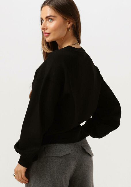Zwarte MSCH COPENHAGEN Sweater MSCHJANELLE LIMA Q SWEATSHIRT - large