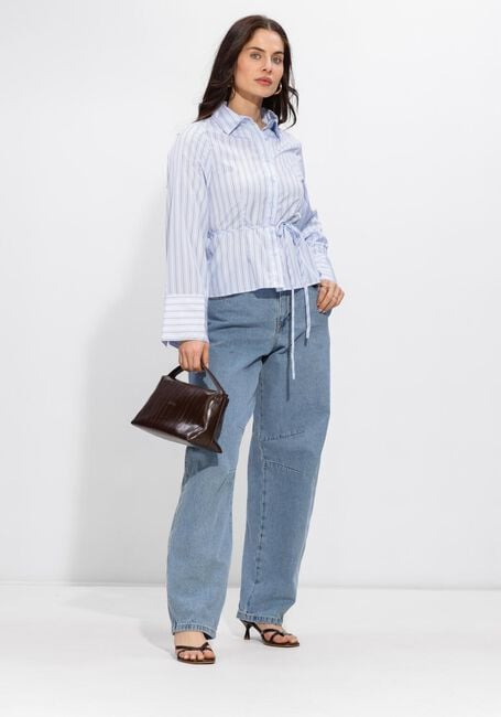 NEO NOIR Wide jeans ALANNAH D PANTS Bleu clair - large
