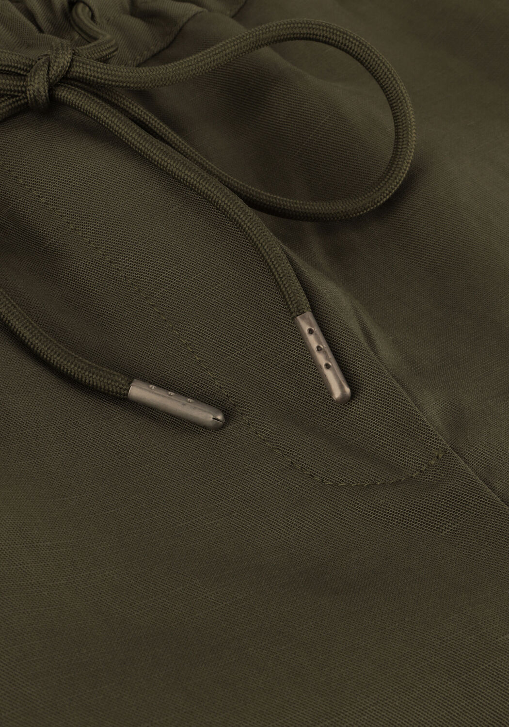 ANOTHER LABEL BREZZY SHORTS Pantalons Olive - large