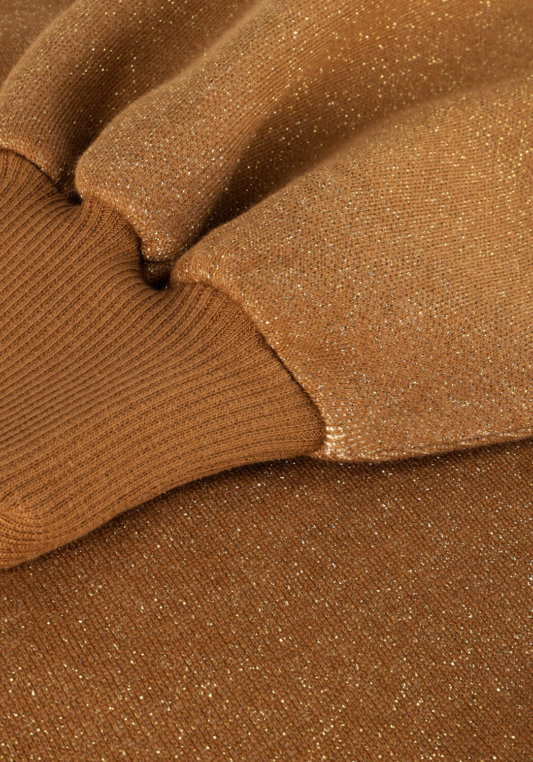 Camel BY-BAR Sweater BIBI SPARKLE SWEATER - large