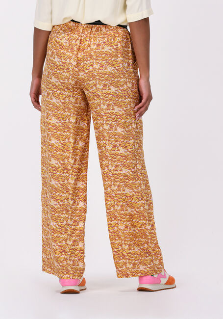 SCOTCH & SODA Pantalon large HIGH-RISE WIDE-LEG DRAPEY PYJAMA PANTS en orange - large