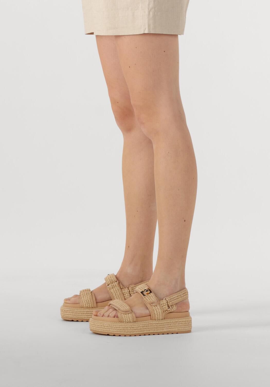 STEVE MADDEN Sandales plates BIGMONA en beige - large