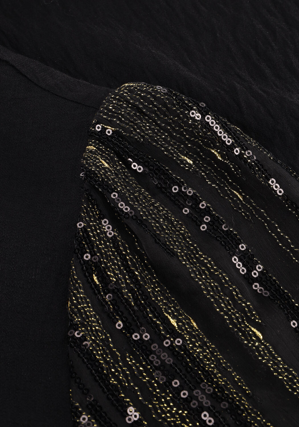 Zwarte AAIKO  PILLAR PAILLETTE PES 522 - large