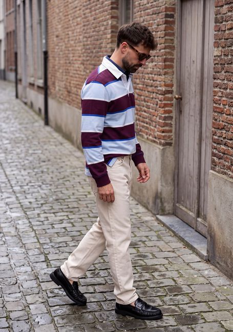 TOMMY JEANS Polo TJM STRIPED RUGBY en multicolore - large