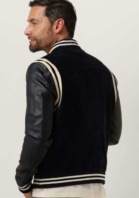 Donkerblauwe GOOSECRAFT Jack GC MELROSE BOMBER - large