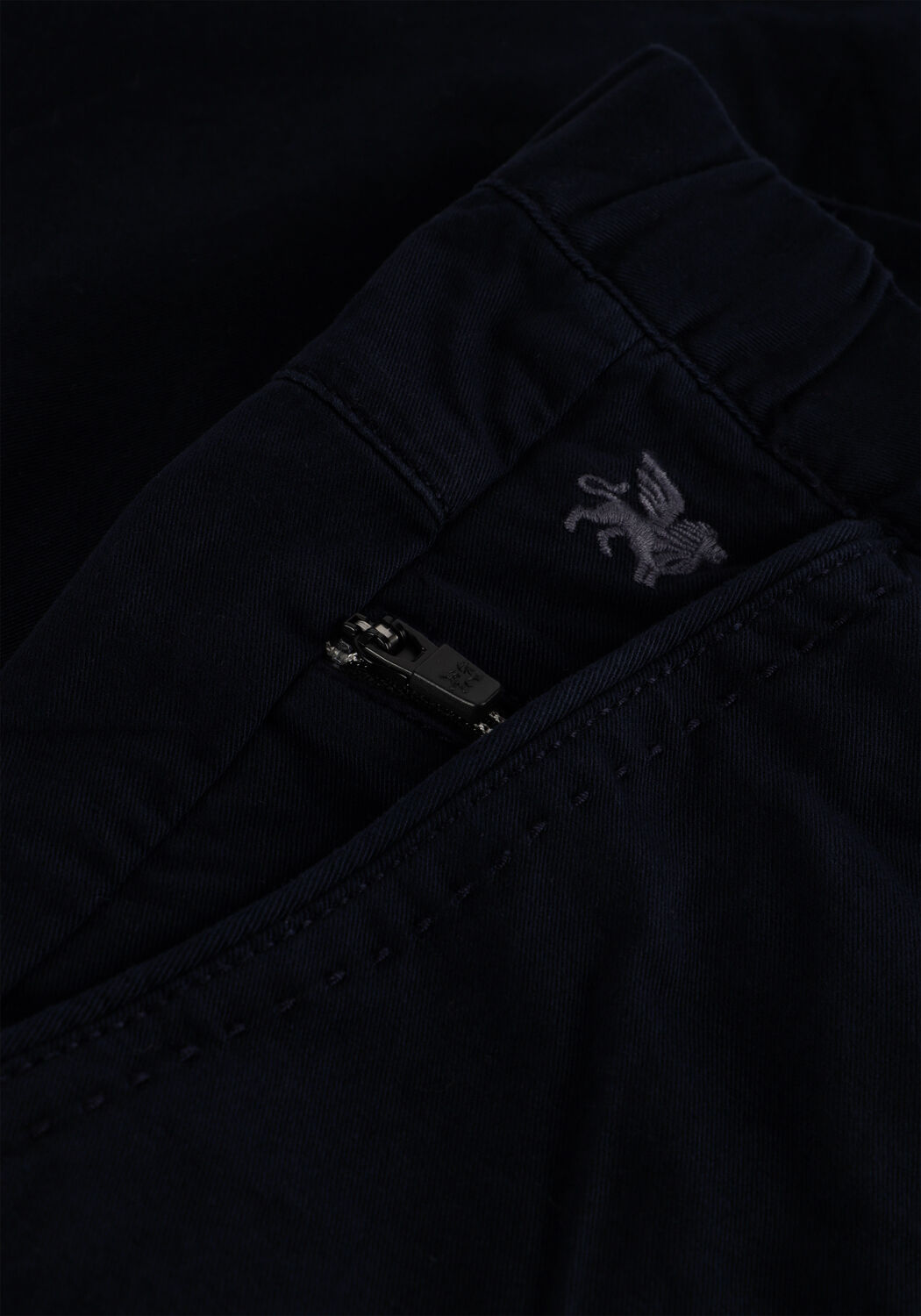 VANGUARD Pantalon courte V65 SHORTS FINE TWILL STRETCH en bleu - large