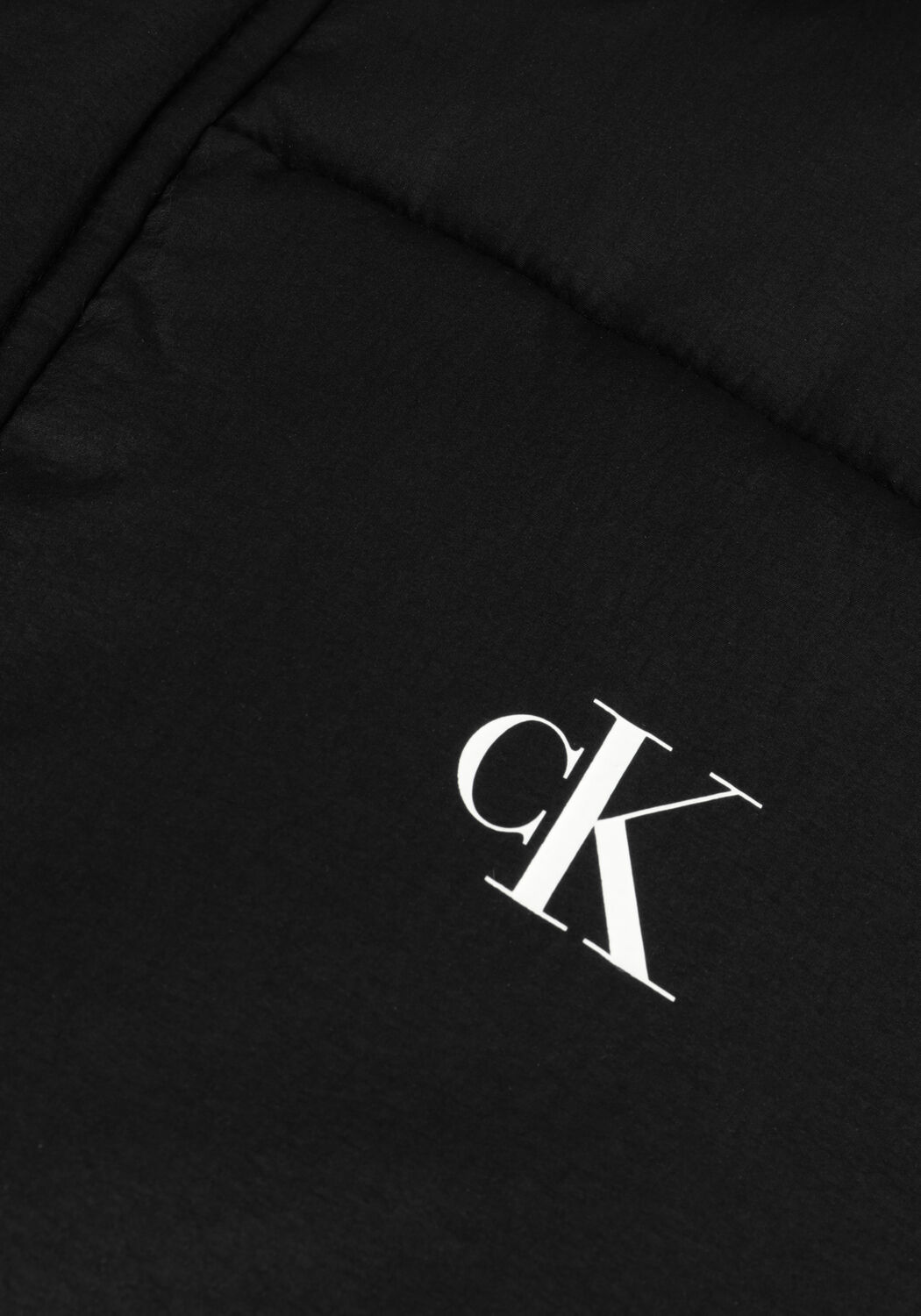 CALVIN KLEIN Veste matelass&eacute; ESSENTIALS NON DOWN JACKET en noir - large