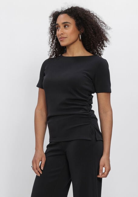 MY ESSENTIAL WARDROBE T-shirt MWHELLE ASSYMETRIC TEE en noir - large