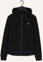 Zwarte LYLE & SCOTT Vest ZIP THROUGH HOODIE Zwarte LYLE & SCOTT Vest ZIP THROUGH HOODIE - medium