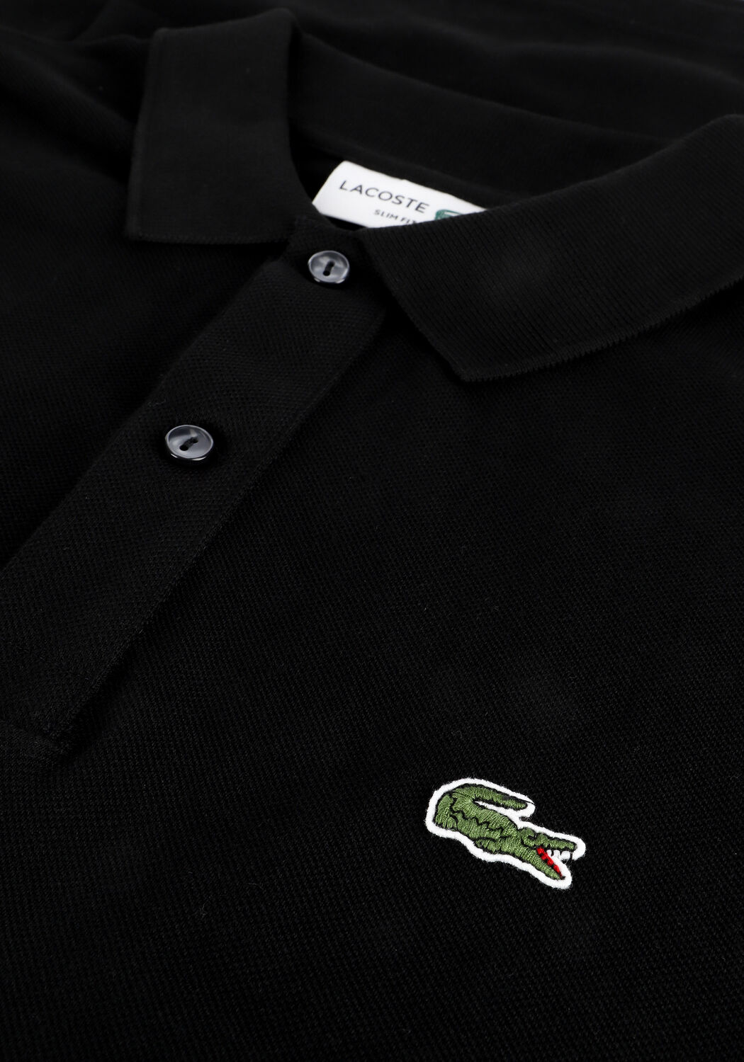 Lacoste clearance polo zwart
