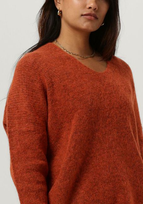 Oranje MOS MOSH Trui MMTHORA V-NECK KNIT - large