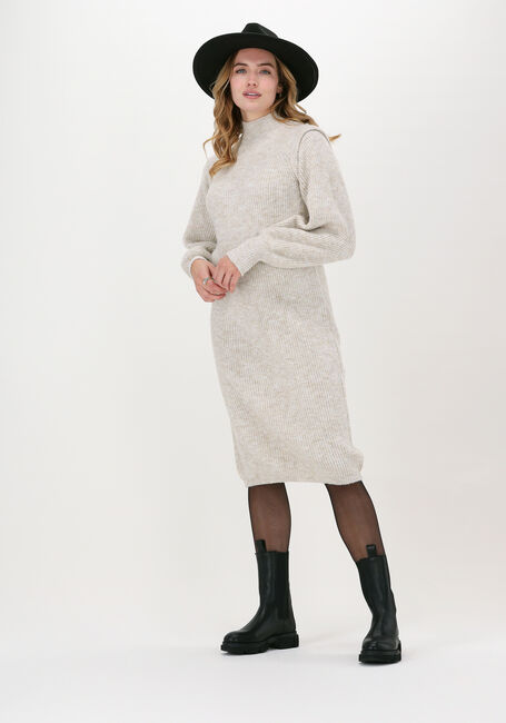 BRUUNS BAZAAR Robe midi CRISANTA BAXTER en beige - large