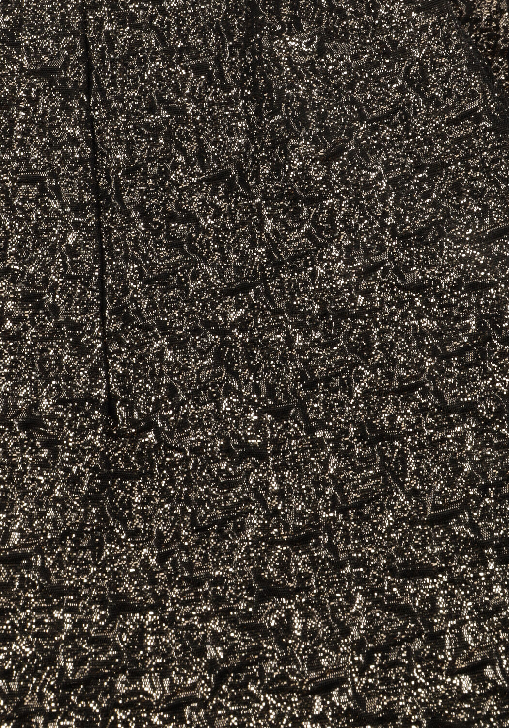 EDITED Mini-jupe JOSIE SKIRT en or - large