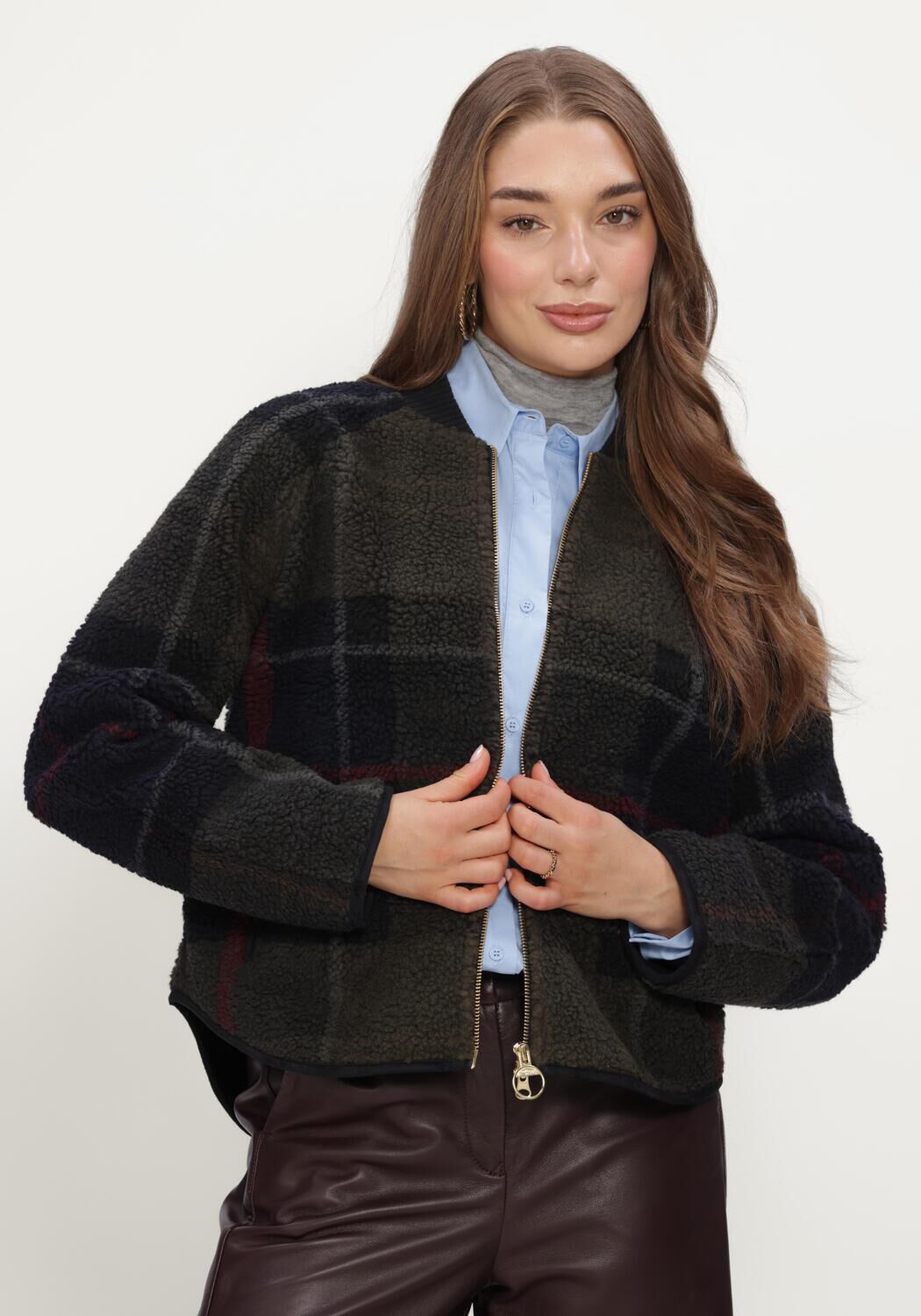 Multi BARBOUR Truien/vesten TARTAN BARBOUR KIRKLEES FLEECE - large