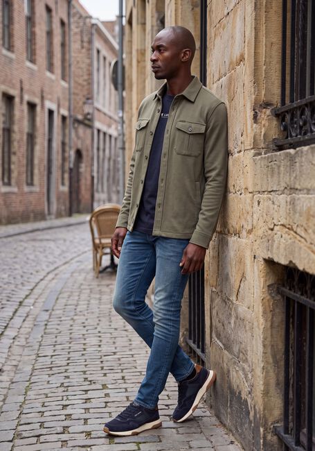 PME LEGEND Chemise d&eacute;contract&eacute; LONG SLEEVE SHIRT COMFORT HEAVY TWILL Kaki - large