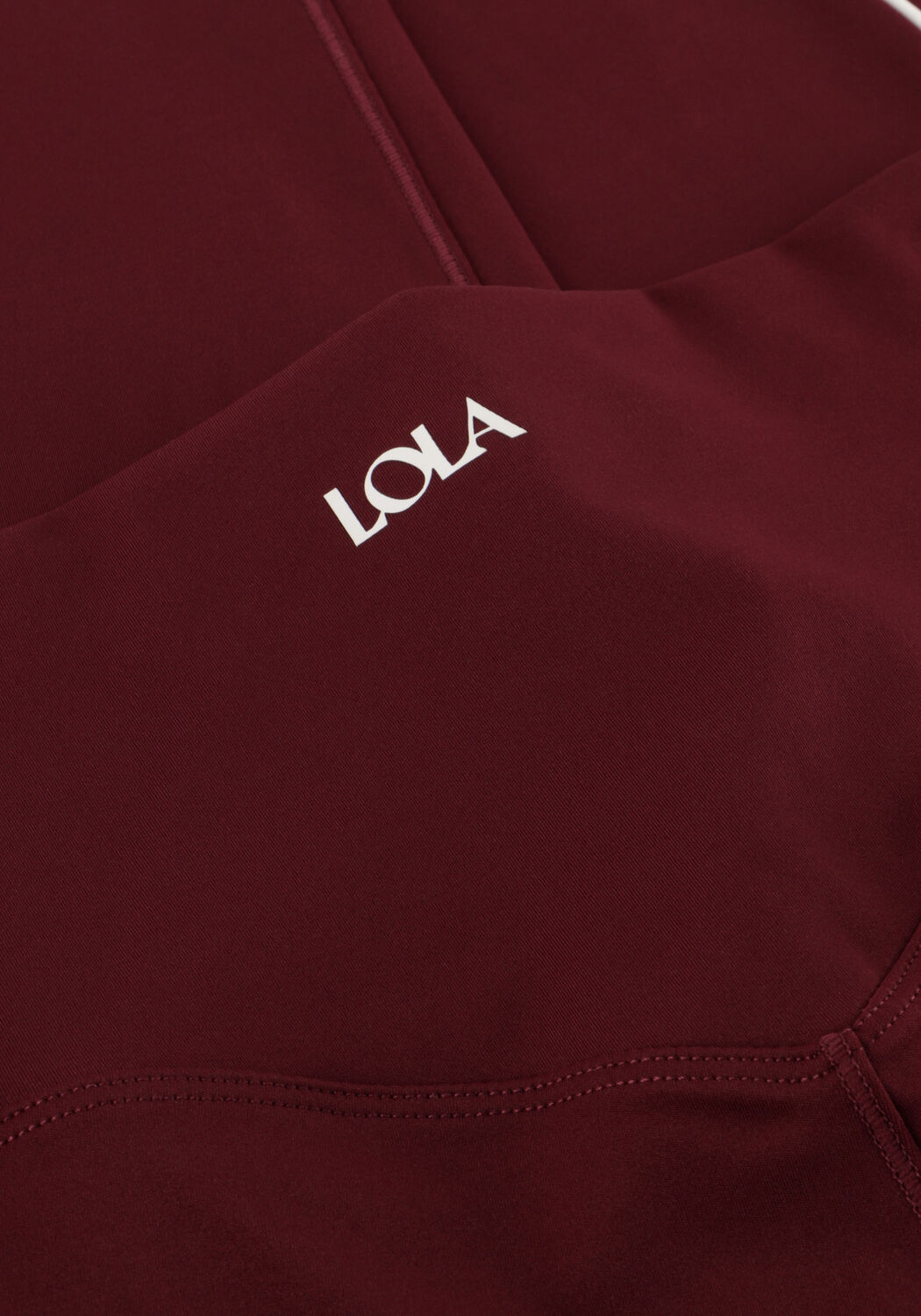 THE LOLA CLUB Legging DEMI LEGGING Bordeaux - large