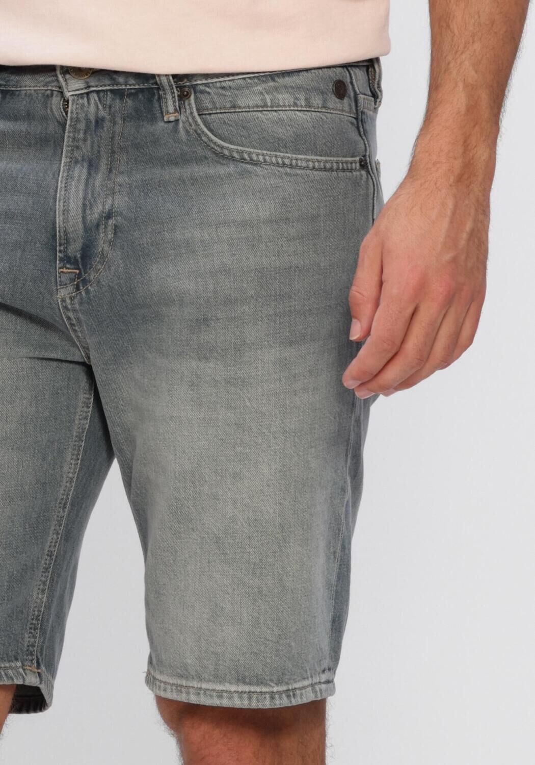 Blauwe CAST IRON Jeans VALVER - REGULAR SHORTS - large