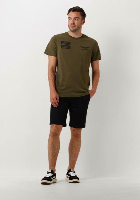 Groene PME LEGEND T-shirt SHORT SLEEVE R-NECK SINGLE JERSEY - large
