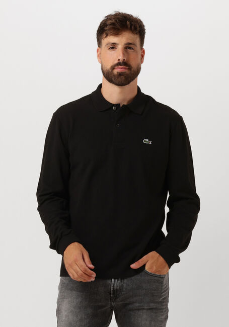 Zwarte LACOSTE Polo 1HP2 MEN LONG SLEEVED BEST POLO - large