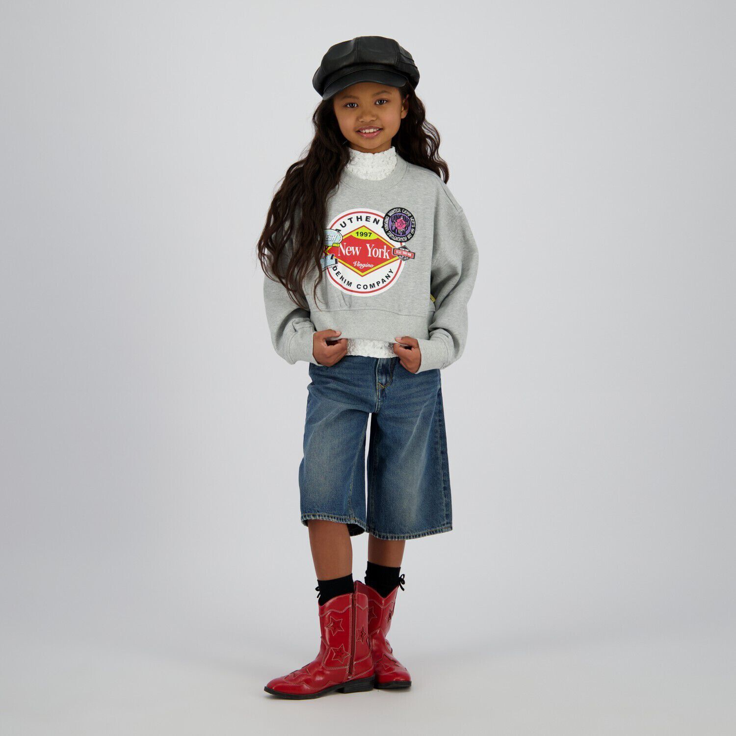 VINGINO Chandail NOMIRE Gris clair - large