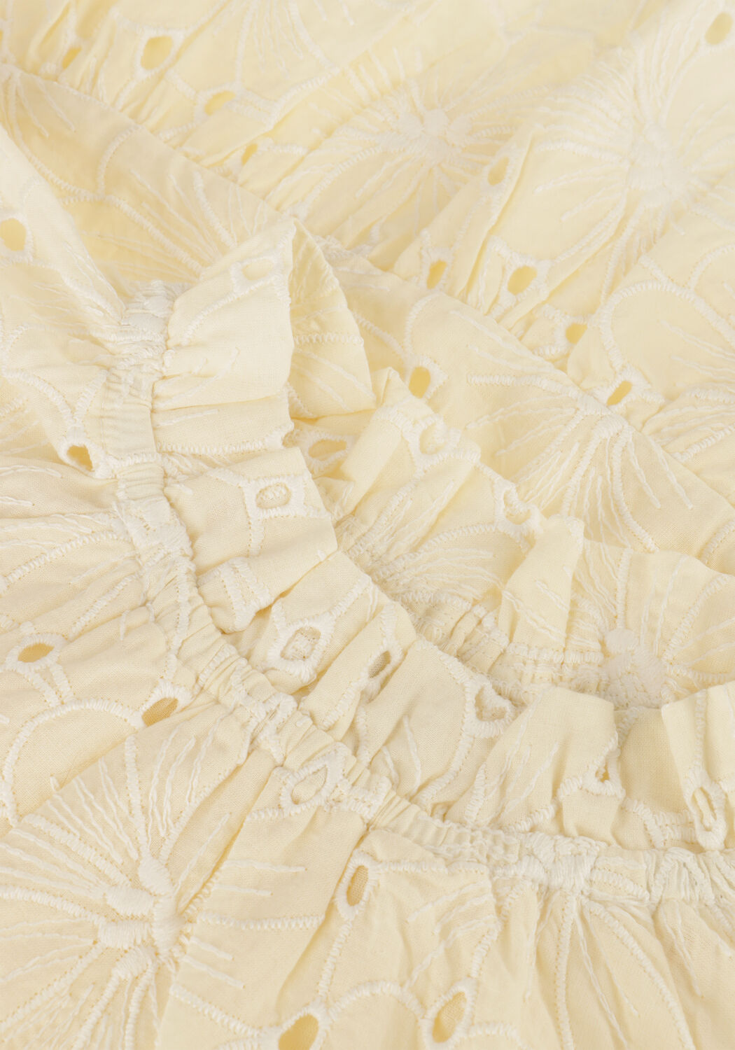 BAJE STUDIO Mini robe VALENCA en jaune - large