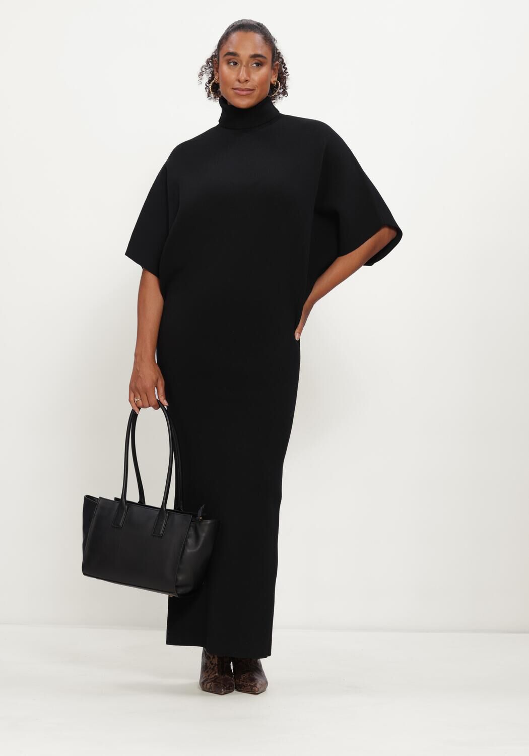NOTRE-V Robe maxi NV-IYLA en noir - large