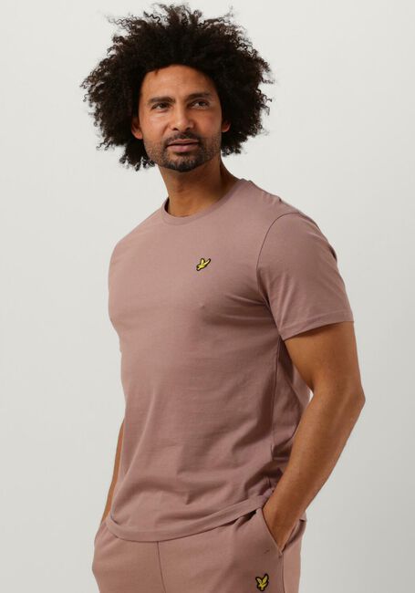 LYLE & SCOTT T-shirt PLAIN T-SHIRT en rose - large