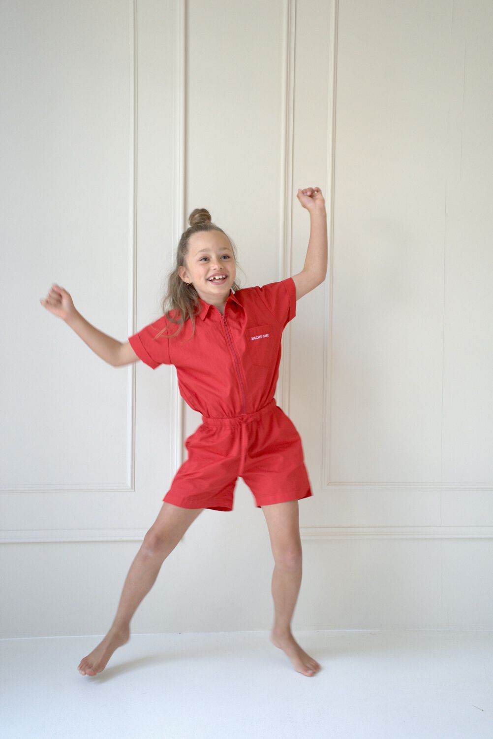 JACKY SUE Combishorts MELL PLAYSUIT en rouge - large