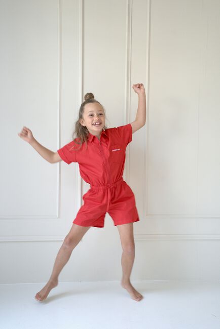 JACKY SUE Combishorts MELL PLAYSUIT en rouge - large