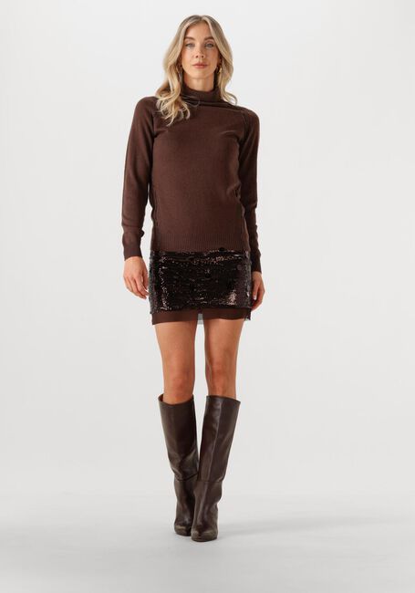 Bruine SILVIAN HEACH Trui TURTLE NECK SAM - large