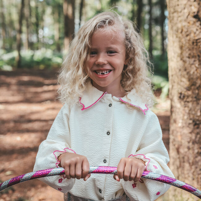 Witte YOUR WISHES  ROLO COLLAR BLOUSE - large