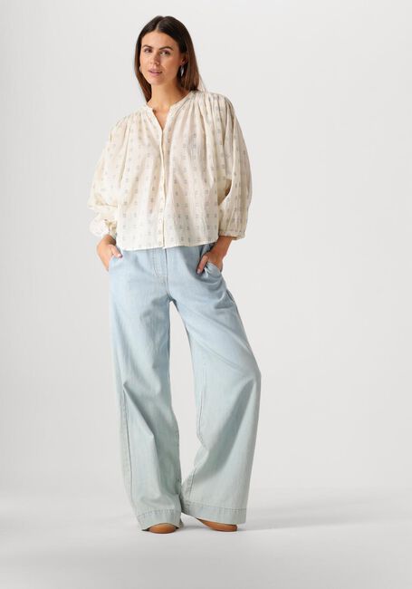 BY-BAR BECKY DALI BLOUSE Blouses Bleu clair - large