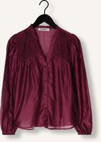 CO'COUTURE TAFFY SMOCK V-SHIRT Blouses Bordeaux CO'COUTURE TAFFY SMOCK V-SHIRT Blouses Bordeaux - medium