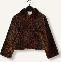 NEO NOIR Jack MELODIE LEO FAUX FUR JACKETDAM en marron NEO NOIR Jack MELODIE LEO FAUX FUR JACKETDAM en marron - medium