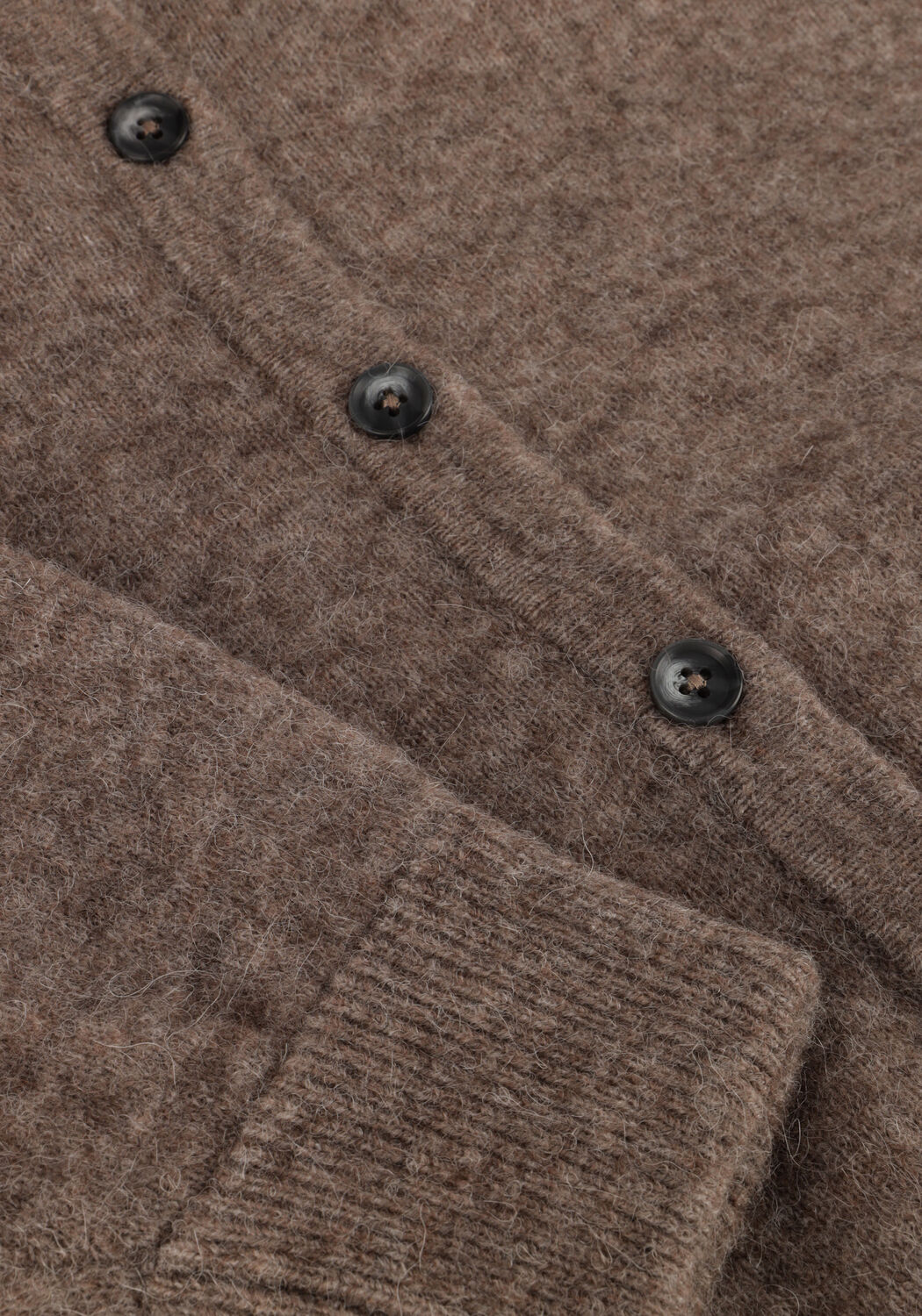 KNIT-TED Gilet BRITNEY en taupe - large