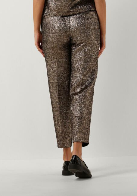 Gouden SELECTED FEMME Pantalon SLFVIOLET-RIA MW CROPPED PANT - large