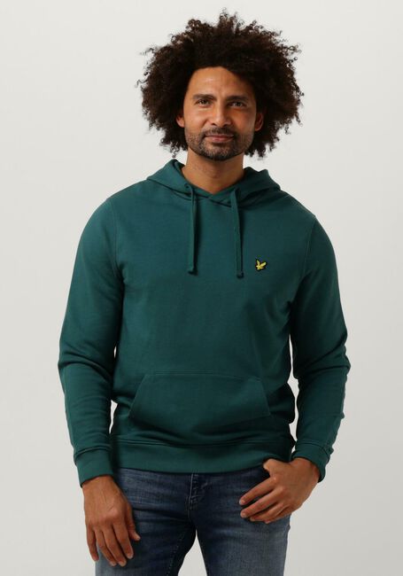 Groene LYLE & SCOTT Truien/vesten PULLOVER HOODIE - large