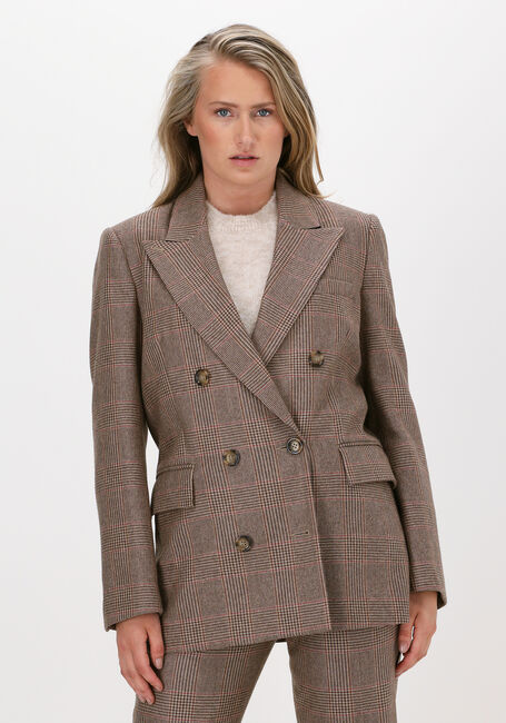 VANILIA Blazer CHECK TAILOR en camel - large